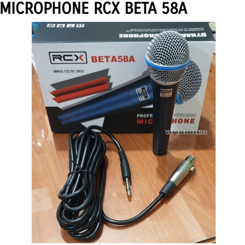 Mic Kabel RCX Beta 58A Cable Microphone Beta58A