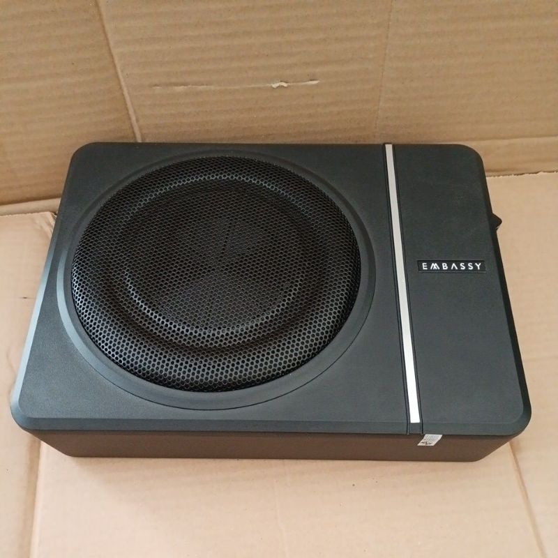 Subwoofer Aktif Embassy 8 inch Subwoofer Kolong Embassy Basstube Embassy Subwoofer aktif Embassy