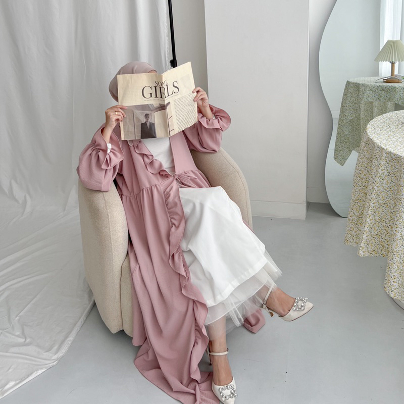 Sheila Outer / Long Outer / Flowy Outer