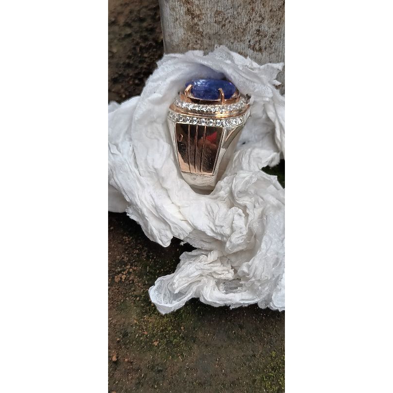 batu natural blue tanzanite