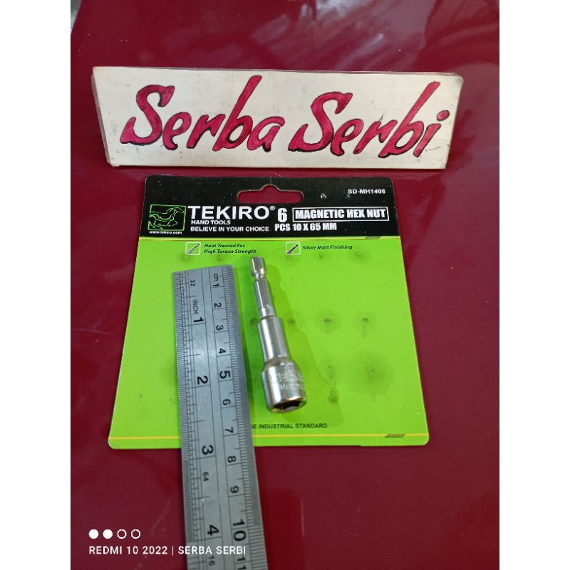 (/PCS MATA BAUT SDS) Mata sock magnetic hex nut baja ringan atap spandex seng