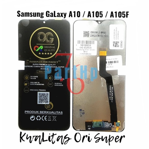 Lcd Touchscreen Fullset Kwalitas Ori Super Samsung Galaxy A10 - A105 - A105F - Hitam