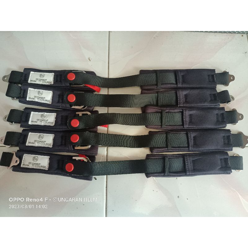 Tali helm DD Ring KYT TT COURSE NFR NX RACE VENDETA FALCON FULLFACE HALF FACE