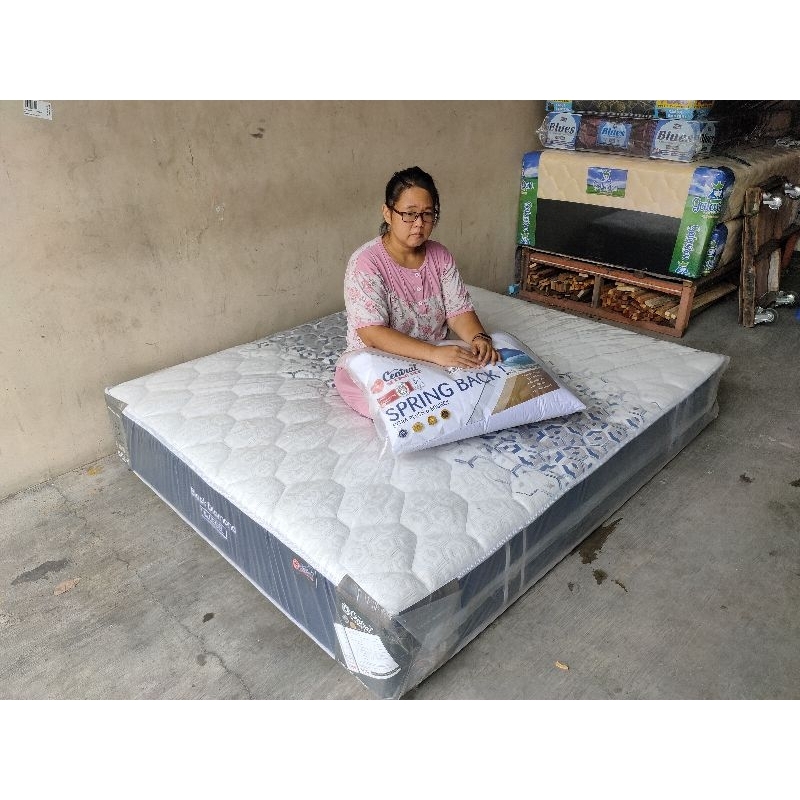 Central Black Diamond Pocket spring foam encase 160 180 x 200 kasur spring bed