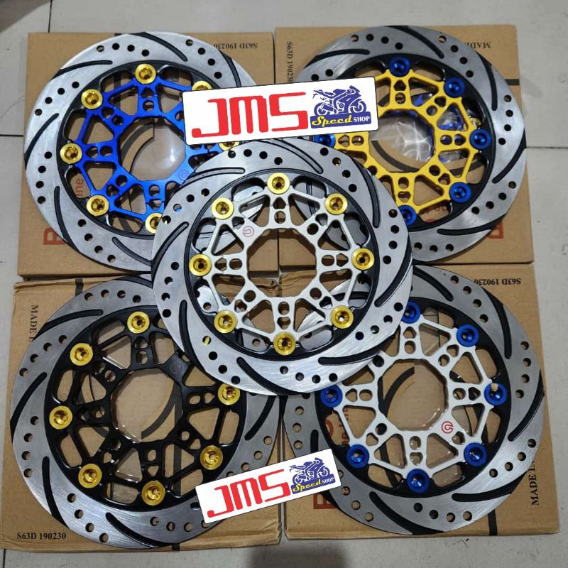 piringan cakram disc brake nisin dan rotor ukuran 220 mio beat vario 125/150 scoopy genio jupiter mx vega fizr blade fit new revo fit