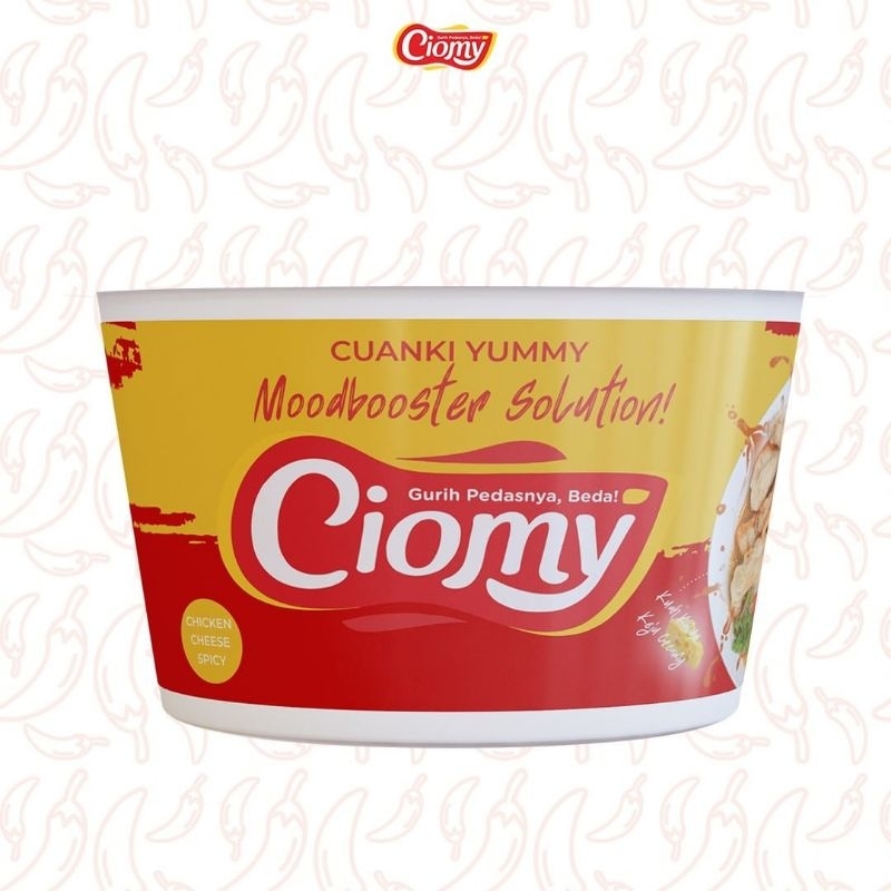 

Ciomy Cuanki Cheese Spicy Cup Reguler/Cuanki Instan