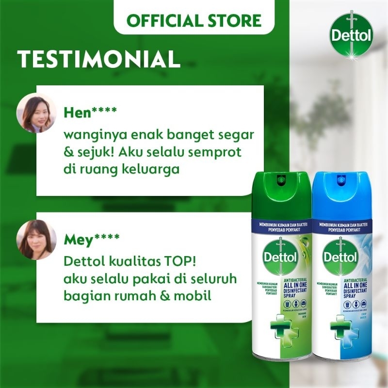 Dettol Spray Disinfektan 225ml