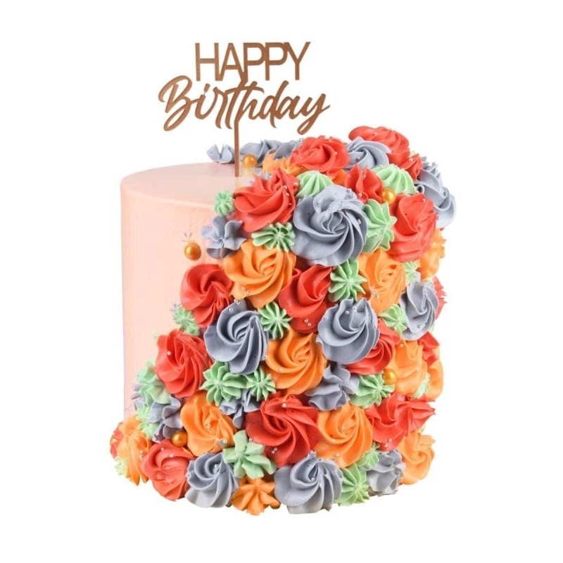 

Butter Flower Cake 19cm Holland Bakery