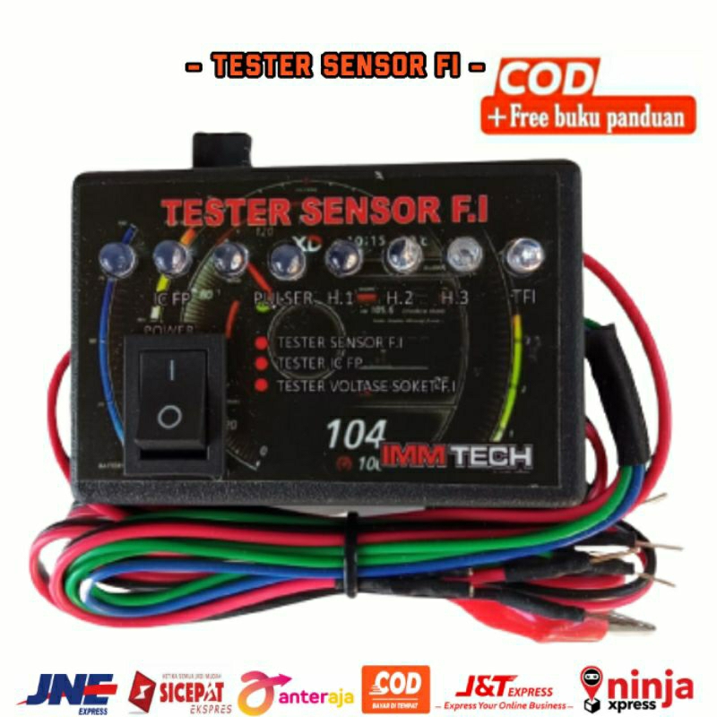 [COD] Multitester tester sensor fi alat sensor ckp ic fuelpump tps injektor isc spull pulser motor h