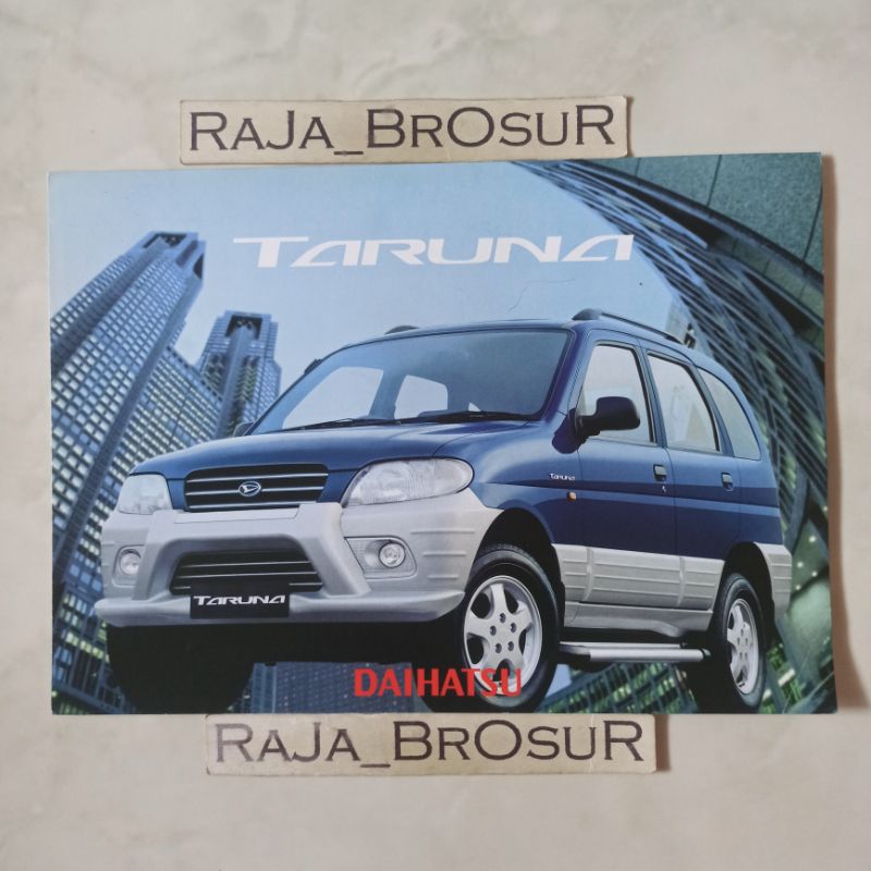 Poster brosur katalog leaflet jadul lawas Daihatsu Taruna 1999-2000