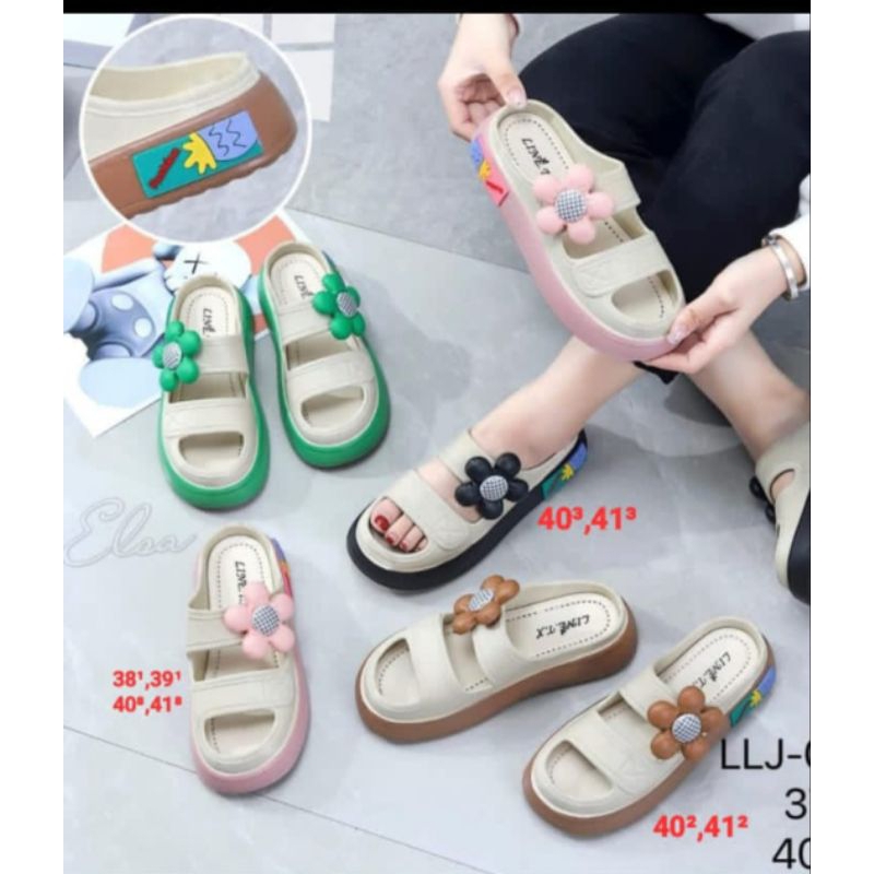 SANDAL VIRAL BAHAN JELLY IMPORT
