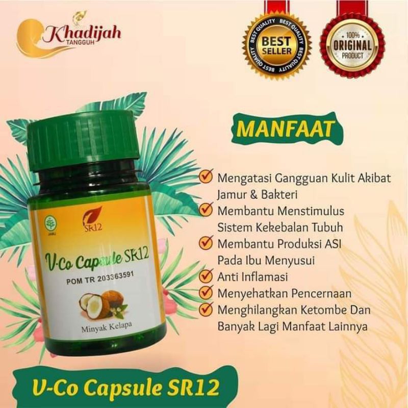 VCO Kapsul herbal SR12