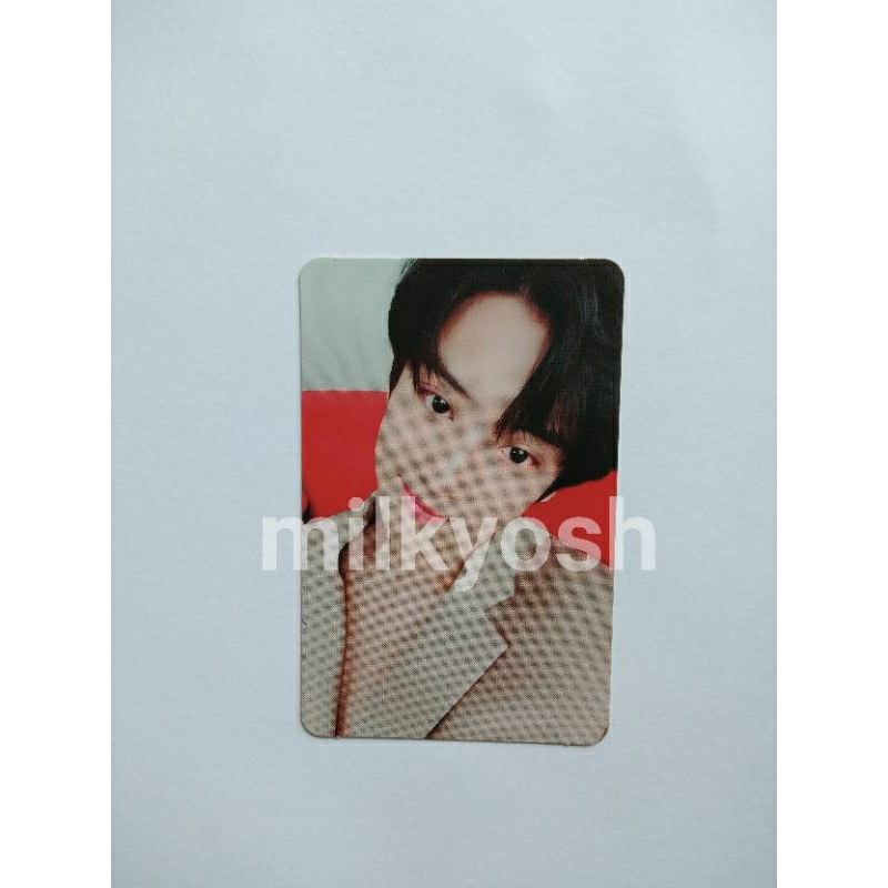 photocard exo chanyeol love shot (shot ver.)