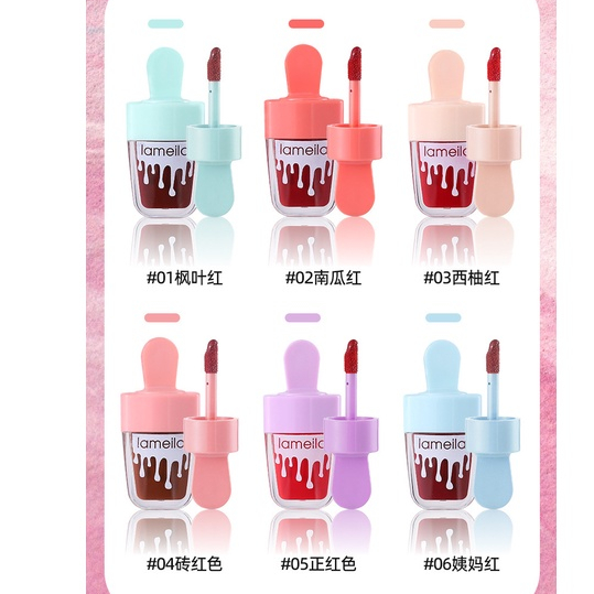 LAMEILA LIP TINT ICE CREAM KODE 1079