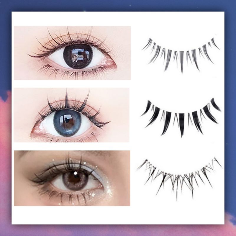DS × Bulu Mata Palsu Fake Eyelash untuk MakeUp dan Cosplay Douyin