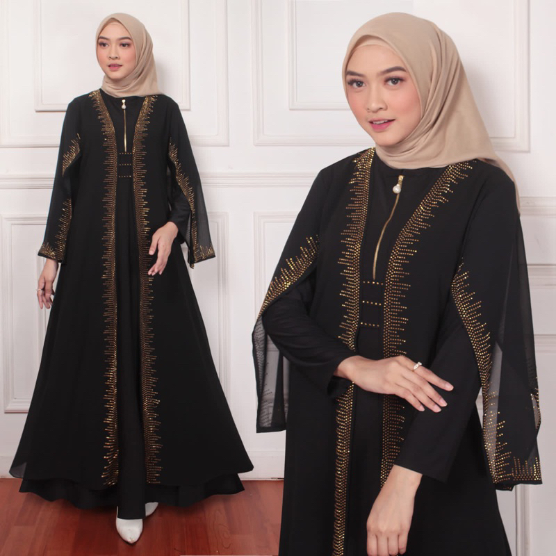 ABAYA BUSUI SERIES RAINA ABAYA TURKEY ABAYA BUSUI FRIENDLY