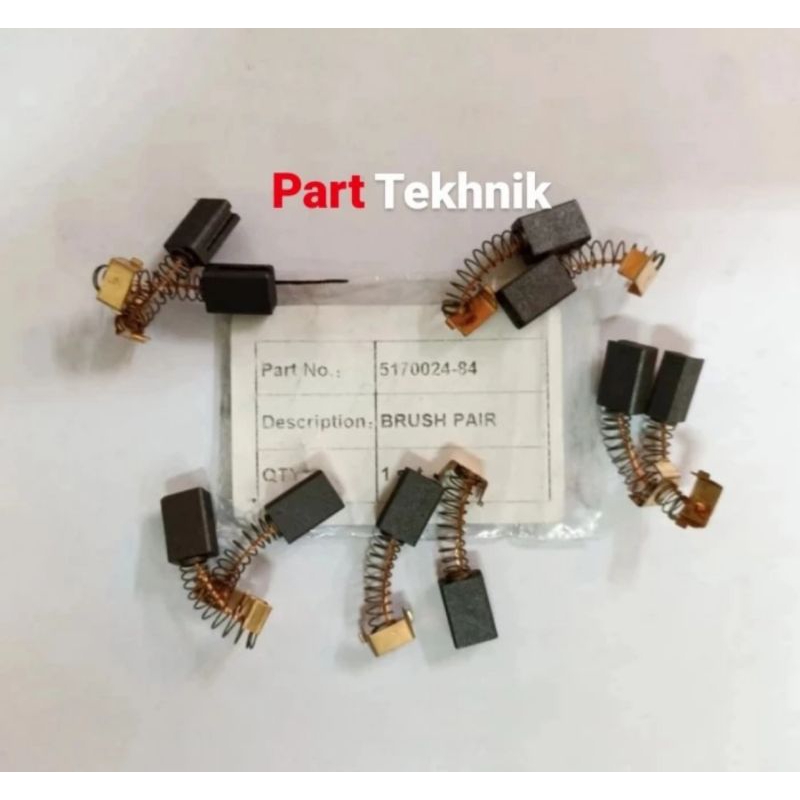 Carbon brush G650 black decker Original for gerinda 4"