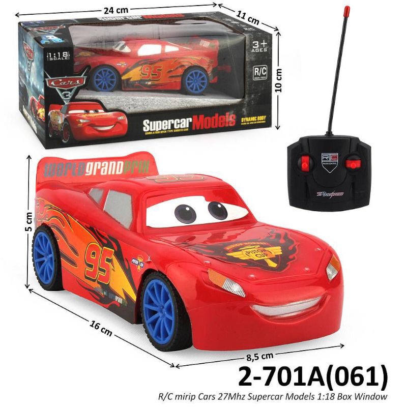 Mainan RC Mobil Sedan Supercars McQueen / mainan anak Remote Control 2-701A