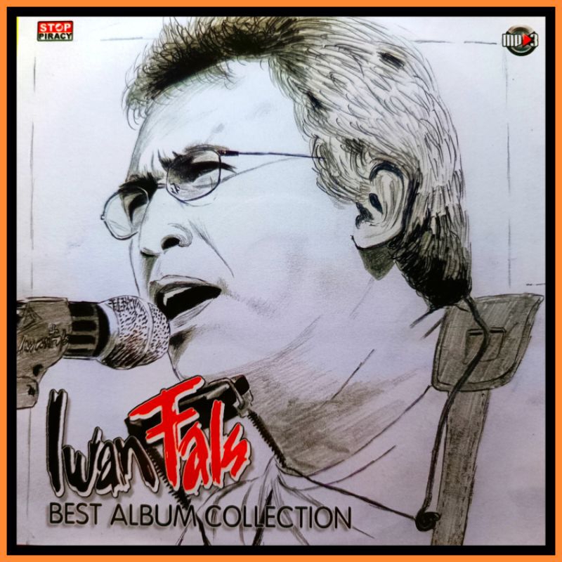 KASET MUSIK CD MP3 MUSIK LAGU POP NOSTALGIA IWAN FALS ALBUM RAYA TERBARU.