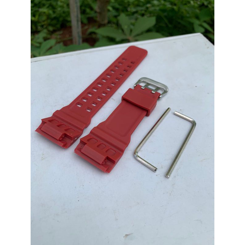 Super Quality Strap Tali jam tangan Gshock Casio GG1000 merah