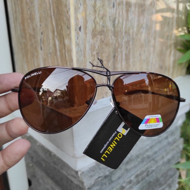 Kacamata Polarized Pria PREMIUM Original Anti Radiasi dan Ultraviolet PASER IKAN