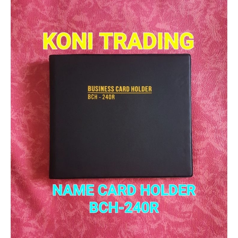 

YUSHINCA EXECUTIVE BUSINESS NAME CARD HOLDER BCH-240R
