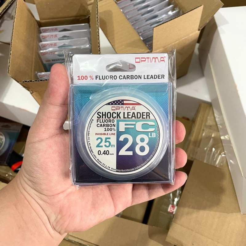 SHOCK LEADER OPTIMA FLUOROCARBON 100%