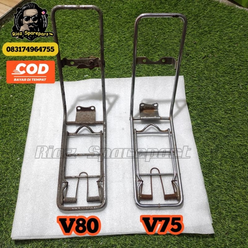 keranjang rak jepit depan yamaha v75 v80