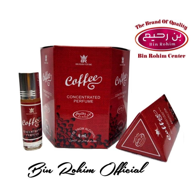 Parfum BinRohim COFFE Roll on 6ml - Minyak Wangi non alkohol