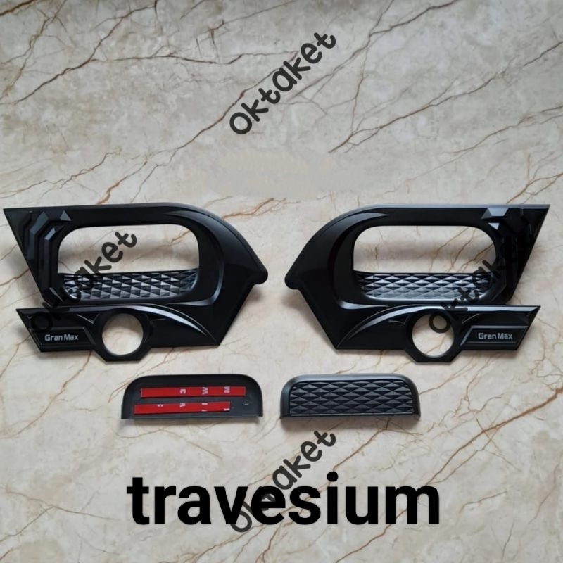 paket outer handle tank Cover Grand max Granmax Full Hitam