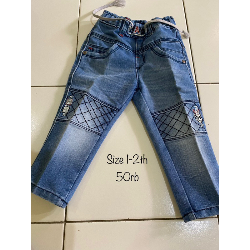 PL celana jeans anak laki laki