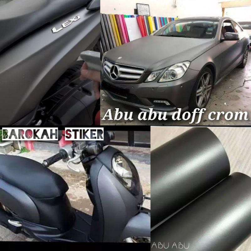 Skotlet Motor Dark Grey Metalik Doff