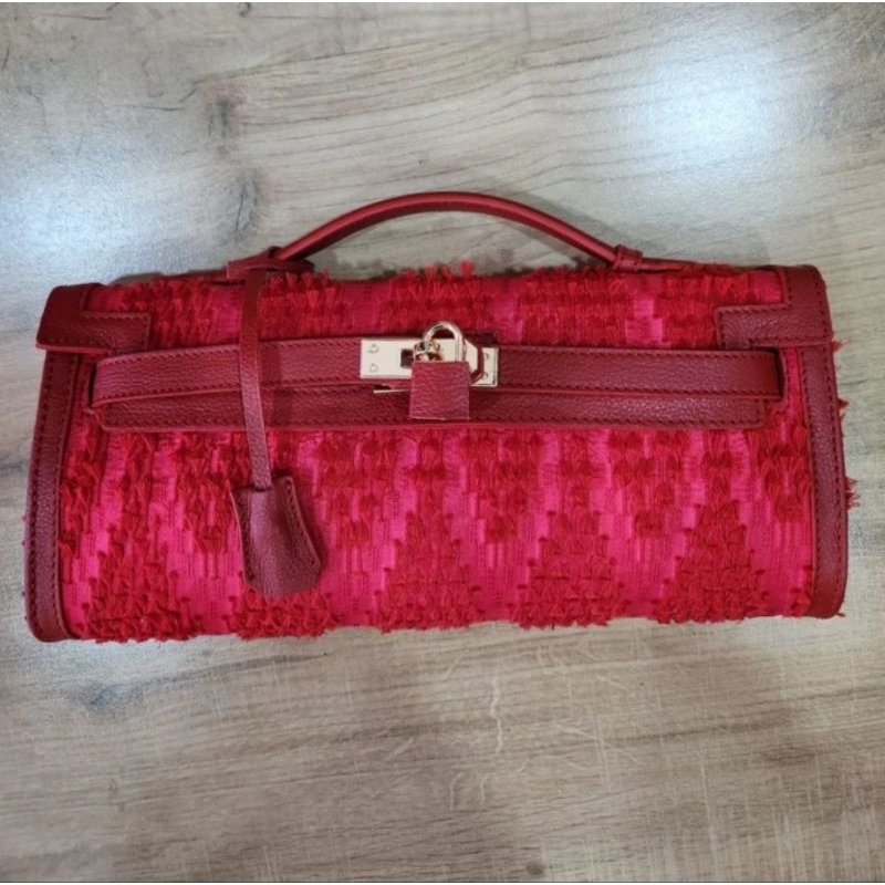 Tas Pesta Clutch Tenun/ Batik (PO)