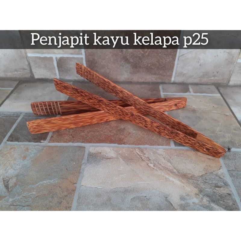 Capit Makanan Kayu Kelapa / Capit Kayu Kelapa/ Penjapit Kayu Kelapa/ Penjapit Makanan