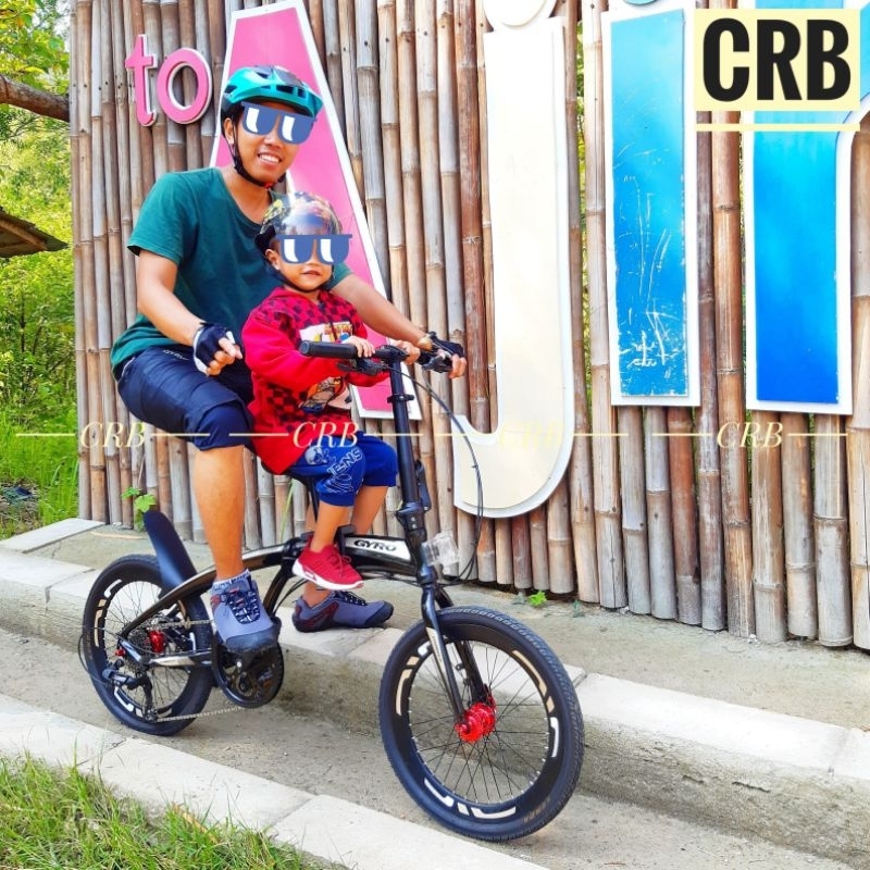 Fulset Boncengan Anak Sepeda Lipat / Boncengan Sepeda Lipat