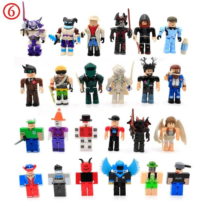 Mainan Roblox Mini Figure Roblox Satuan Random Miniatur Pajangan topper Cake