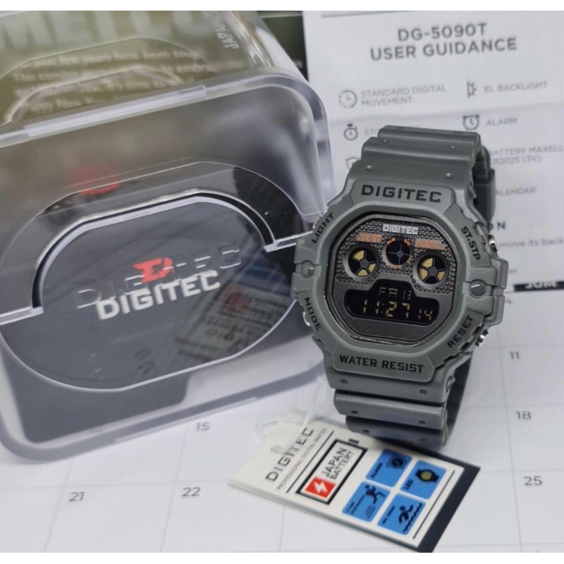 jam tangan digitec DG 5090T Analog-Digital