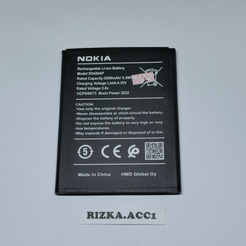 Baterai Batre Nokia C1 2020 S5420AP TA-1165 Original Battery Batrai Batre Hp