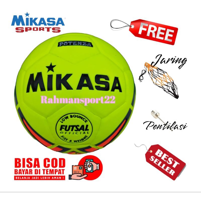 BOLA/BOLA FUTSAL MIKASA/BOLA FUTSAL GREAD ORI/SIZE 4/BOLA MURAH