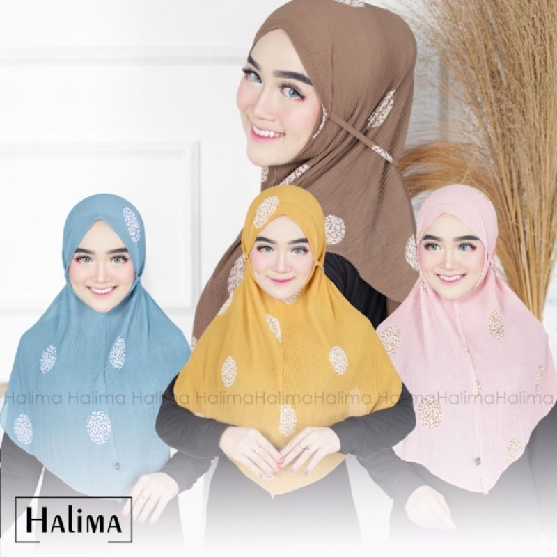 jilbab bergo plisket motif