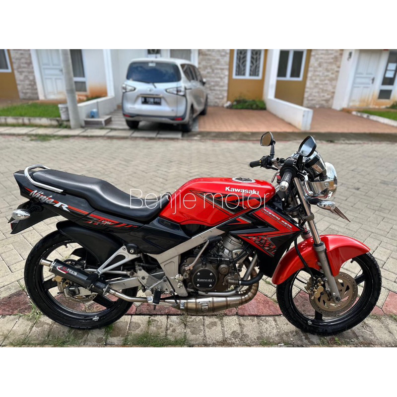 Kawasaki ninja r up ninja ss tahun 2015 orange asli