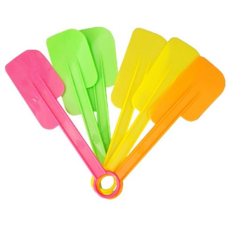 Sodet Sambal Plastik Warna Warni Spatula Sodet