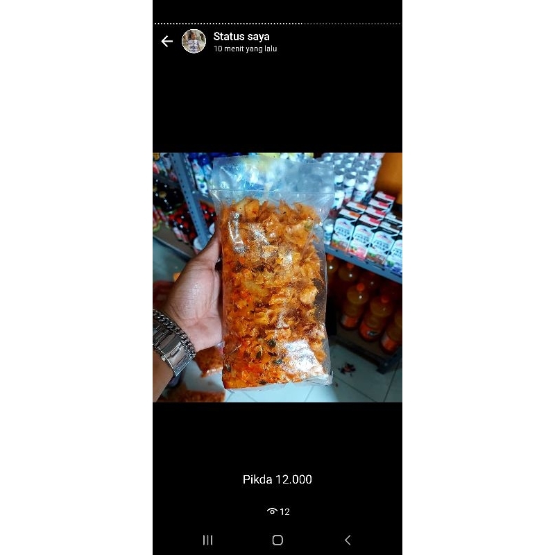 

keripik lada/keripik setan cikruh bubun