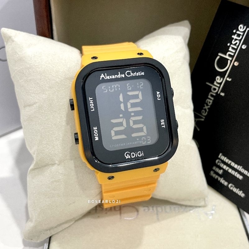 JAM TANGAN PRIA ALEXANDRE CHRISTIE AC9357 DIGITAL