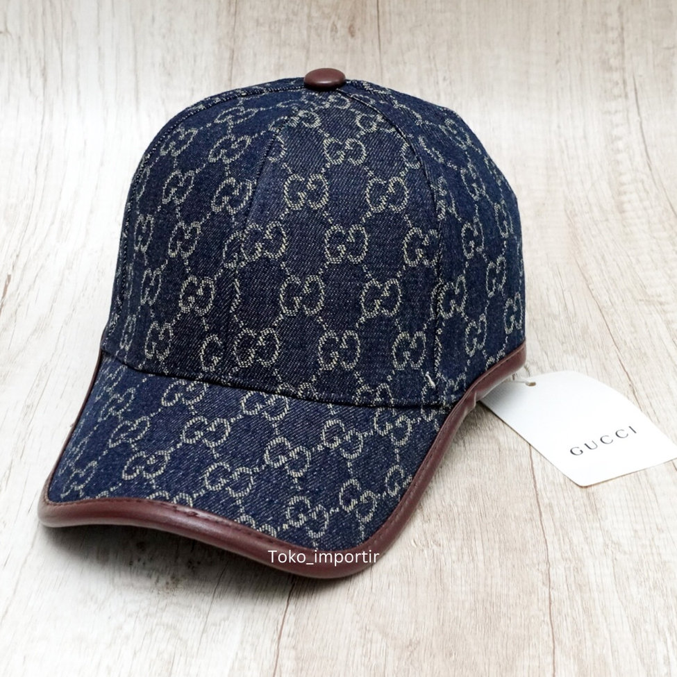 Topi Gucci Baseball Pria Import Mirror Original Premium High Quality