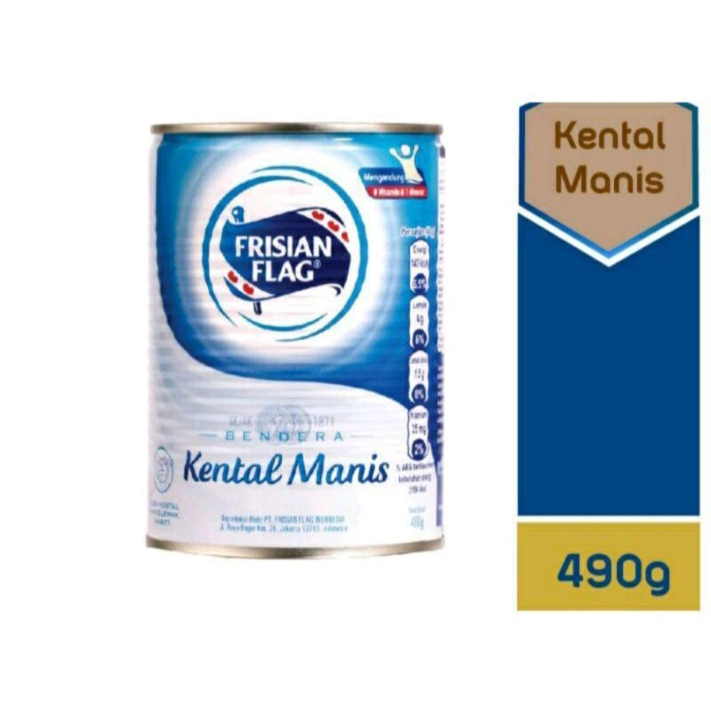 

Frisian Flag Kental Manis Putih 490gr