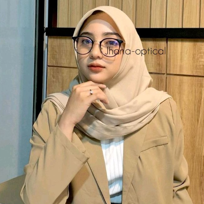 KACAMATA PHOTOCROMIC WANITA MINUS (FRAME BULAT)