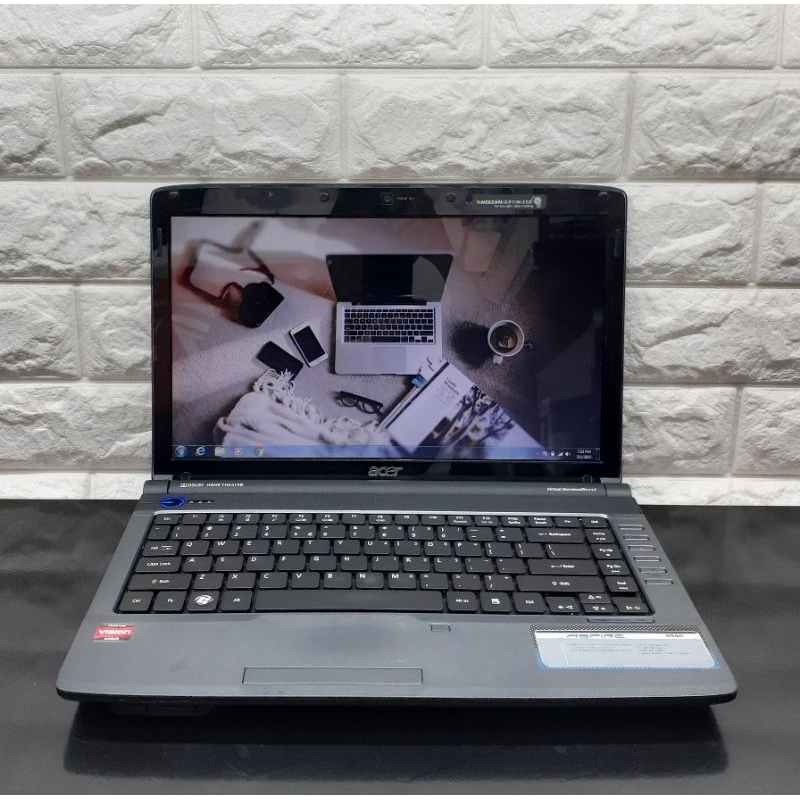 Laptop Acer Aspire 4540 AMD Turion M520 Ram 3gb Hdd 320gb Mulus Murah