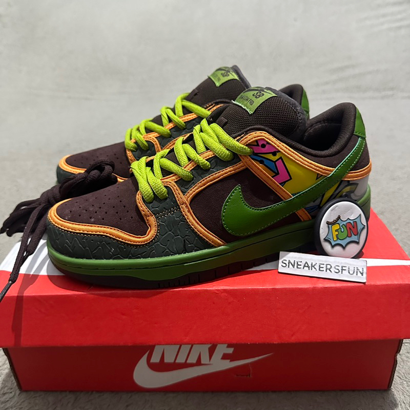 Jual NIKE DUNK LOW DE LA SOUL SAFARI BAROQUE BROWN PREMIUM ORIGINAL
