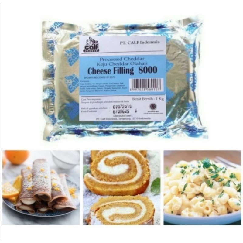 

Calf cheese filling Selai keju asin 250gr rpck